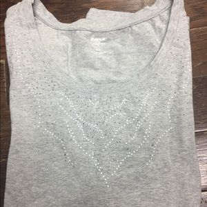 Avenue plus L/S embellishment top sz 18/20